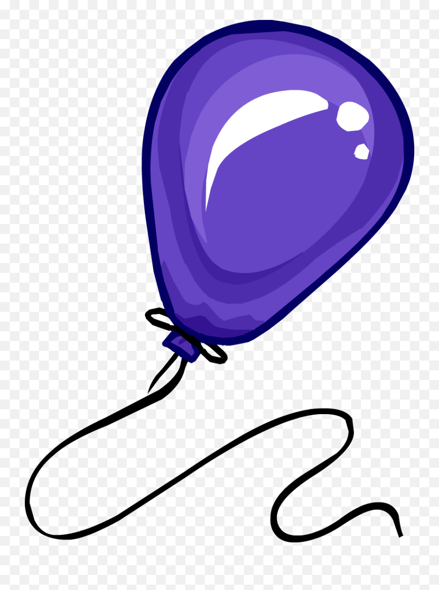 Download Grape Balloon - Club Penguin Balloon Png Image With 1 Balloon Clipart Orange Emoji,Grapes Emoji Transparent