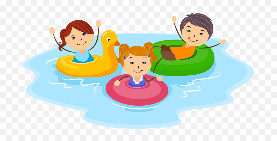 Cartoon Pictures Of Kids Playing At The Pool Clipart - Clipartix Free Clip Art Swimming Emoji,Emoji Pool Party