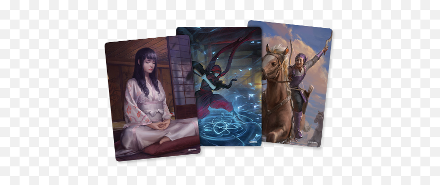 Bonds Of Blood - L5r Fantasy Flight Full Art Cards Emoji,Emotion Vs. Unicorn Blood