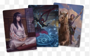 Bonds Of Blood - L5r Fantasy Flight Full Art Cards Emoji,Emotion Vs. Unicorn Blood
