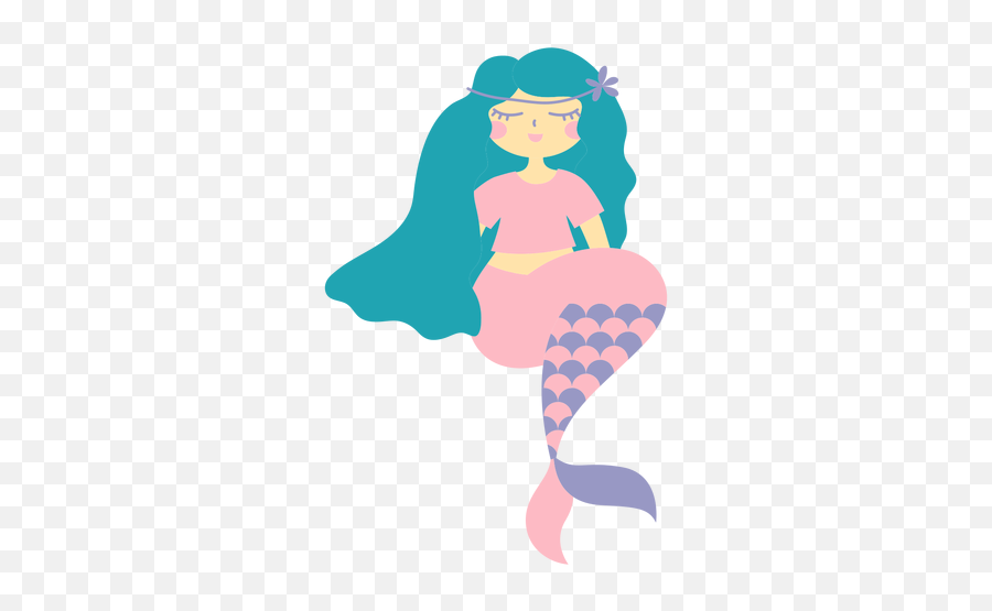 Relaxed Graphics To Download - Mermaid Emoji,Mermaid Swimming Animated Emoticon