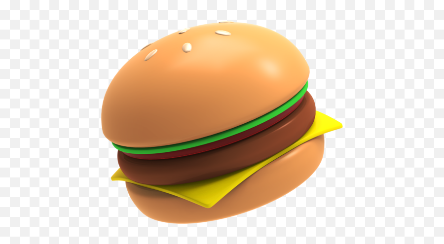 Burger Fast Food Free Icon Of Fast Food 3d - Free 3d Food Illustrations Emoji,Fries And Burgers Made Out Of Emojis