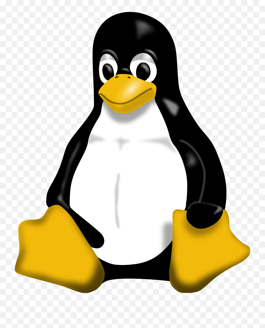 Filetux - Shadedsvg Wikimedia Commons Linux Logo Emoji,Animated Emoticon Penguin