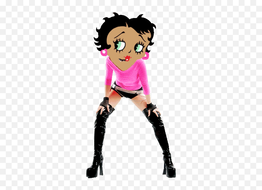 Pin On Betty Boop 100 Devilish U201du201d - Betty Boop Dancing Gif Emoji,Sassy Girl Emoji Costume