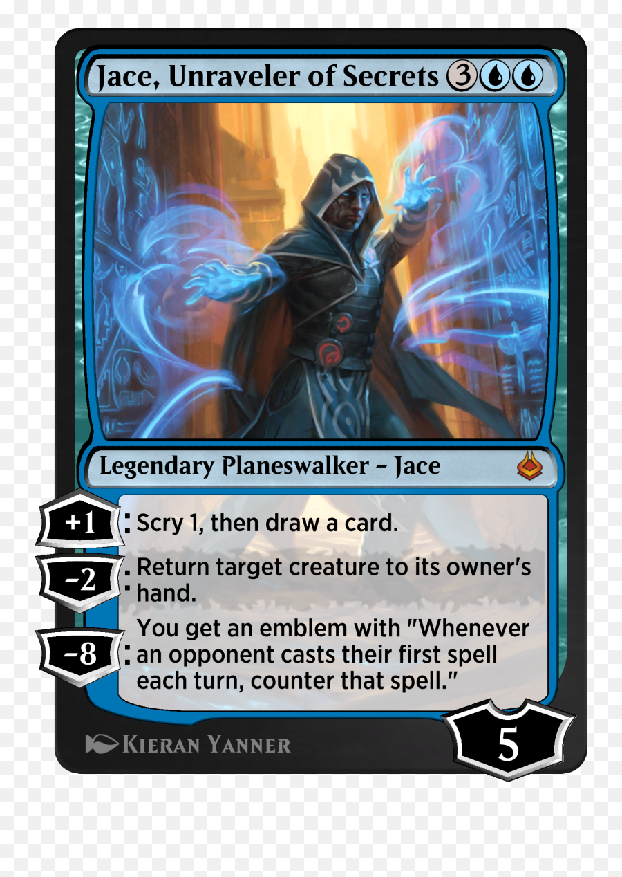 Amonkhet Remastered Magic The Gathering - Jace Unraveler Of Secrets Emoji,Mtg Emotion Mechanic