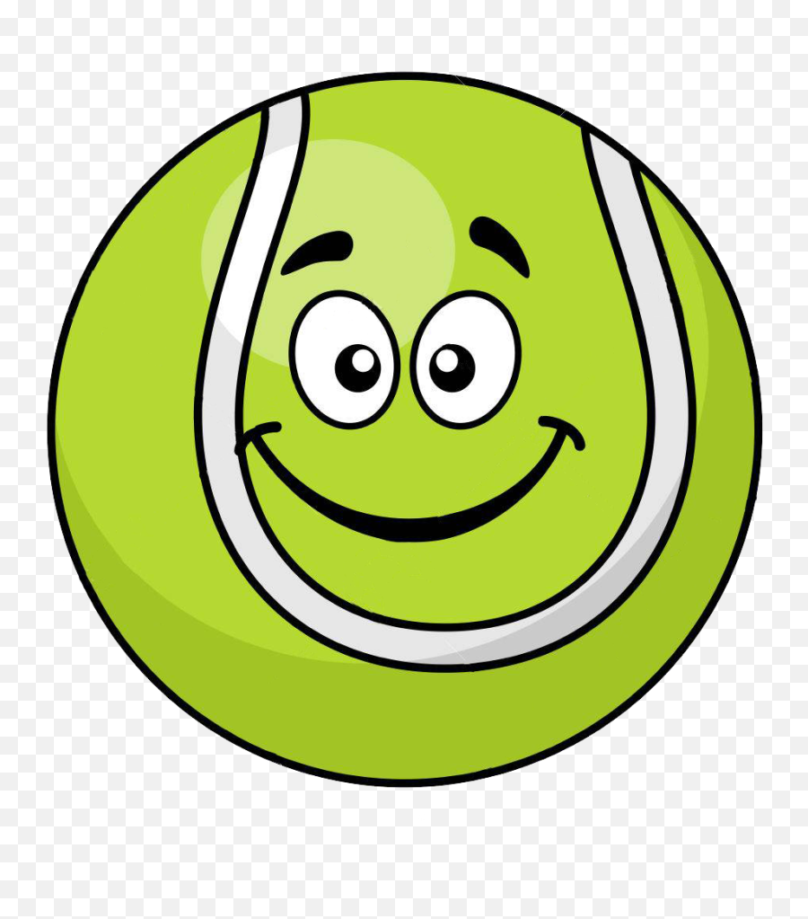 Dana Sinclair U2013 Lux Tennis - Smiling Ball Cartoon Emoji,Nfl Emoticons Smileys