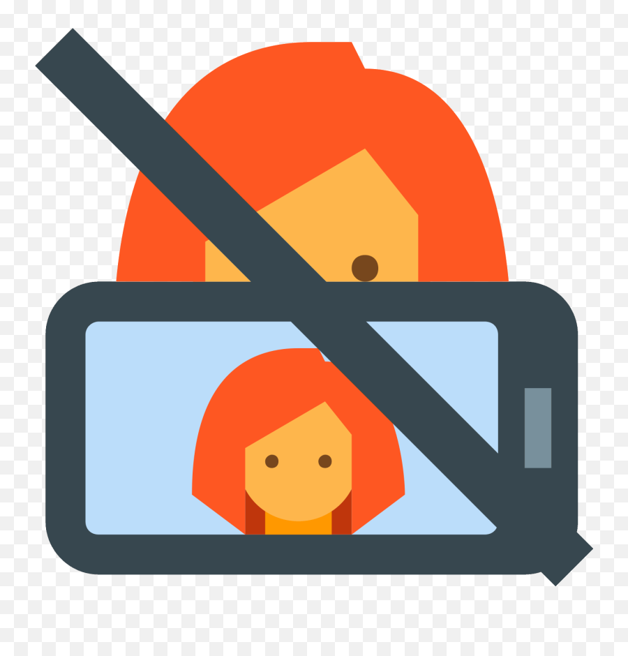 No Selfie Icon - Selfie Flat Png Clipart Full Size Clipart Icon Emoji,Selfie Emoji