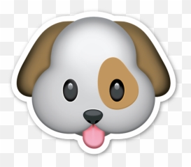 Dog Emoji Dog Face Emoji Stickers,Puppy Eyes Emoji