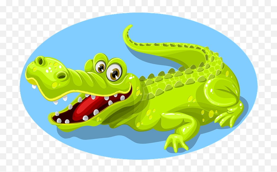 Krokodille Tegning Emoji,Alligator Emoji