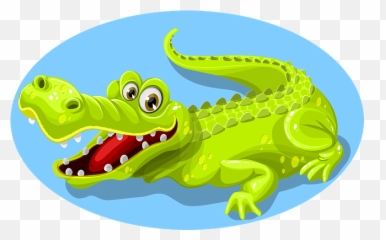 Krokodille Tegning Emoji,Alligator Emoji