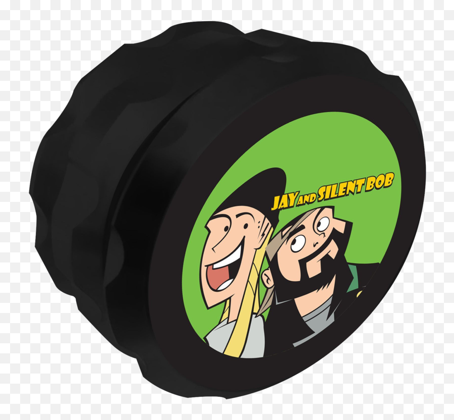 Jay And Silent Bob Grinder - Synthetic Rubber Emoji,Jay And Silent Bob Human Emotion