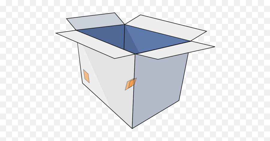 3d Empty Open Box Png Svg Clip Art For Web - Download Clip Emoji,See Emppty Boxes Instead Of Emojis