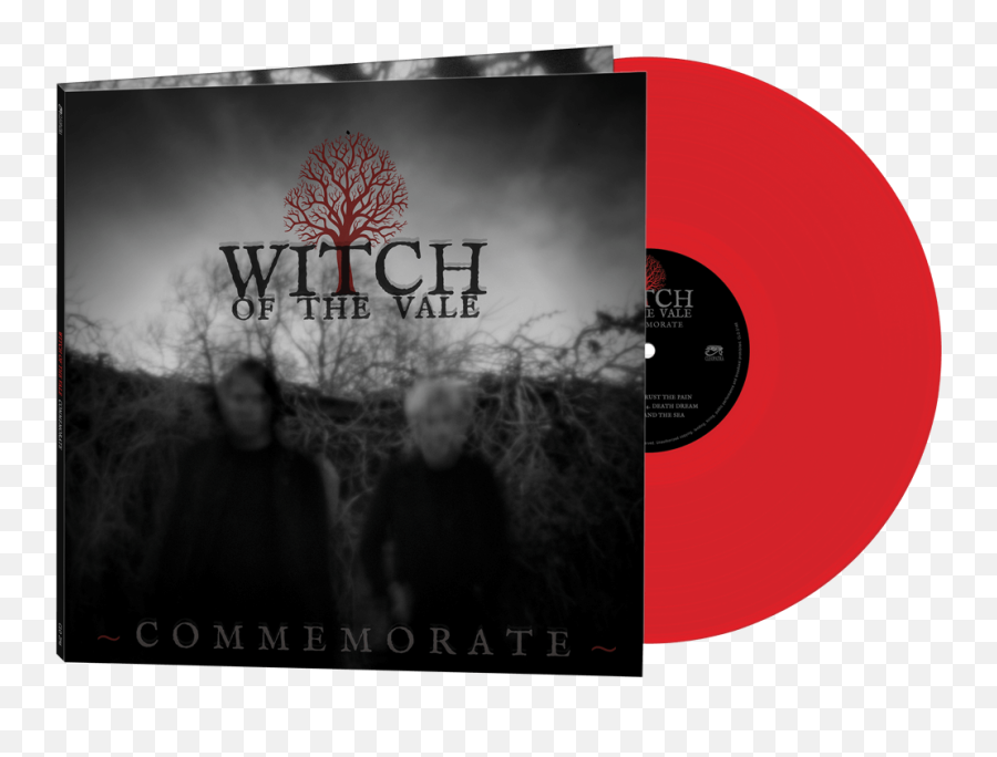 Witch Of The Vale - Commemorate Limited Edition Red Vinyl Emoji,Pain Emotion Art