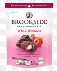 Whole Almonds Dusted With Raspberry Brookside Chocolate Emoji,Facebook Emoticons Almond