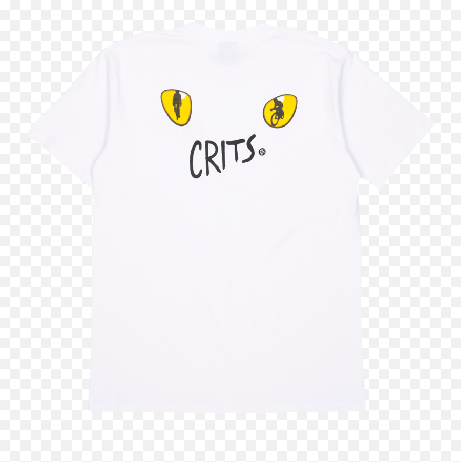 Crits T - Shirt White U2013 Union Cycling Apparel Emoji,Emoticon Heavyweight