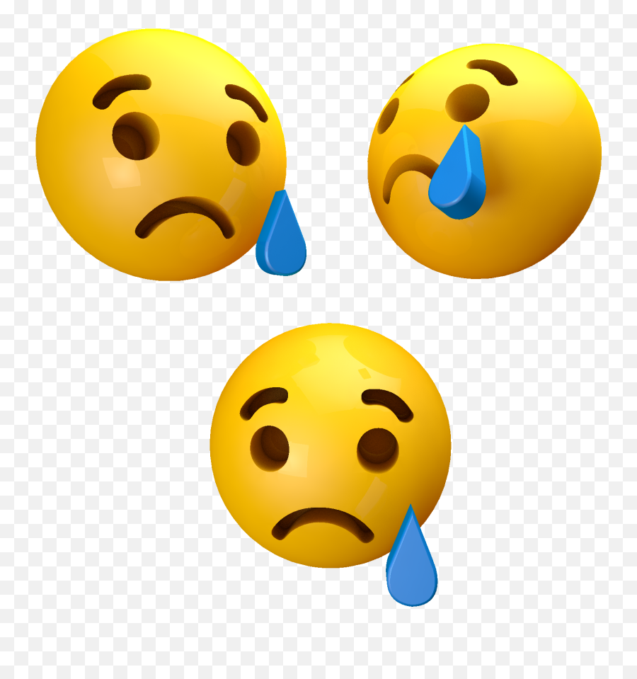 Emoji Choro 3d Png - Baixar Imagens Em Png,Emoticon De Choro