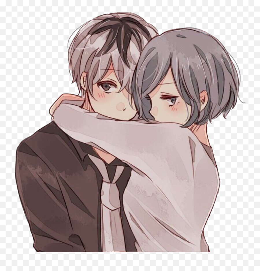 40 Best Collections Anime Boy And Girl Hugging Png Emoji,Cute Girl Emojis Ashlee