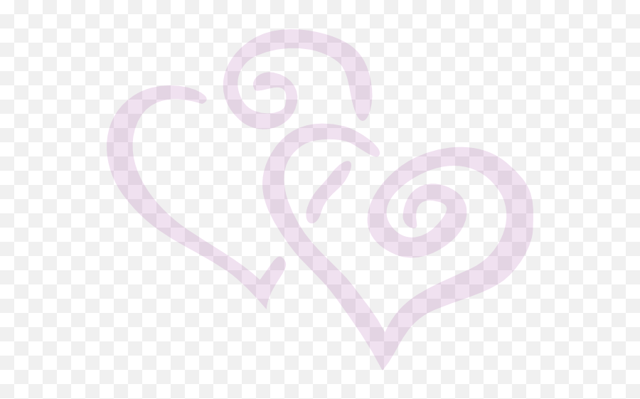 Faint Purple Heart Clip Art At Clkercom - Vector Clip Art Emoji,Purple Ehart Emoji