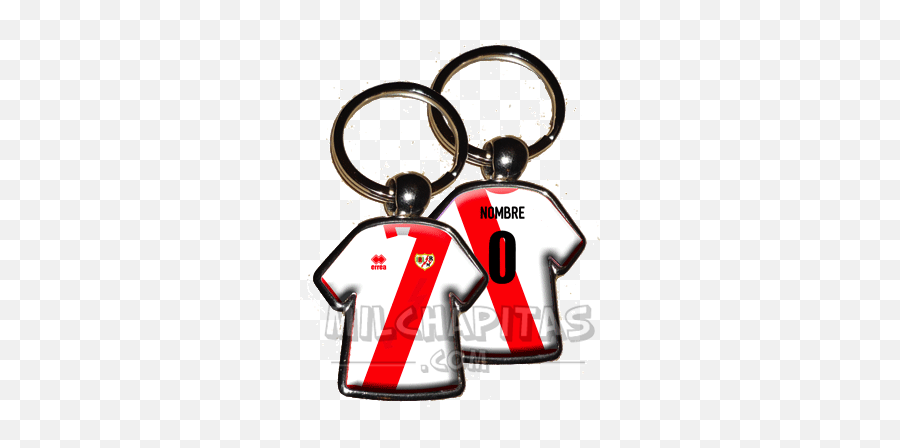 Llavero Camiseta Rayo Vallecano Primera Camiseta 1314 Emoji,Camisetas Con Emojis