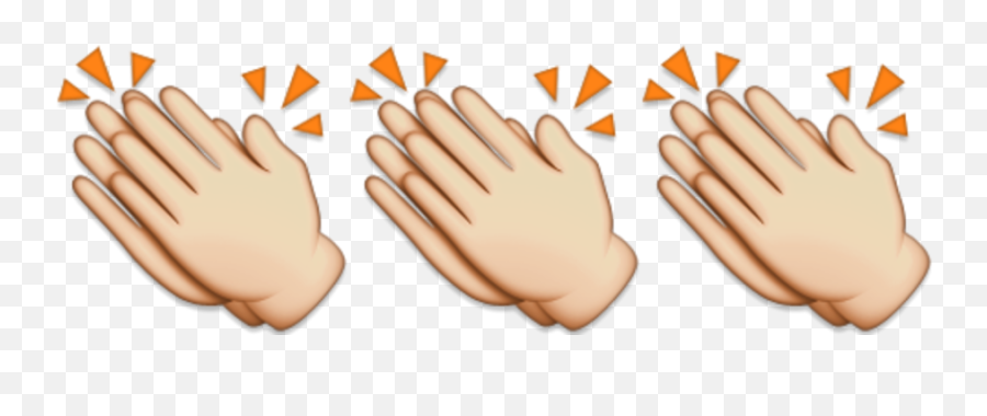 Clapping Handspng Emoji,Clap Hand Emojis