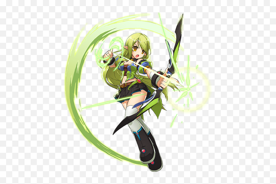 Elsword U2013 Free To Play Anime Action Mmorpg - Fictional Character Emoji,Erbluhen Emotion Guide