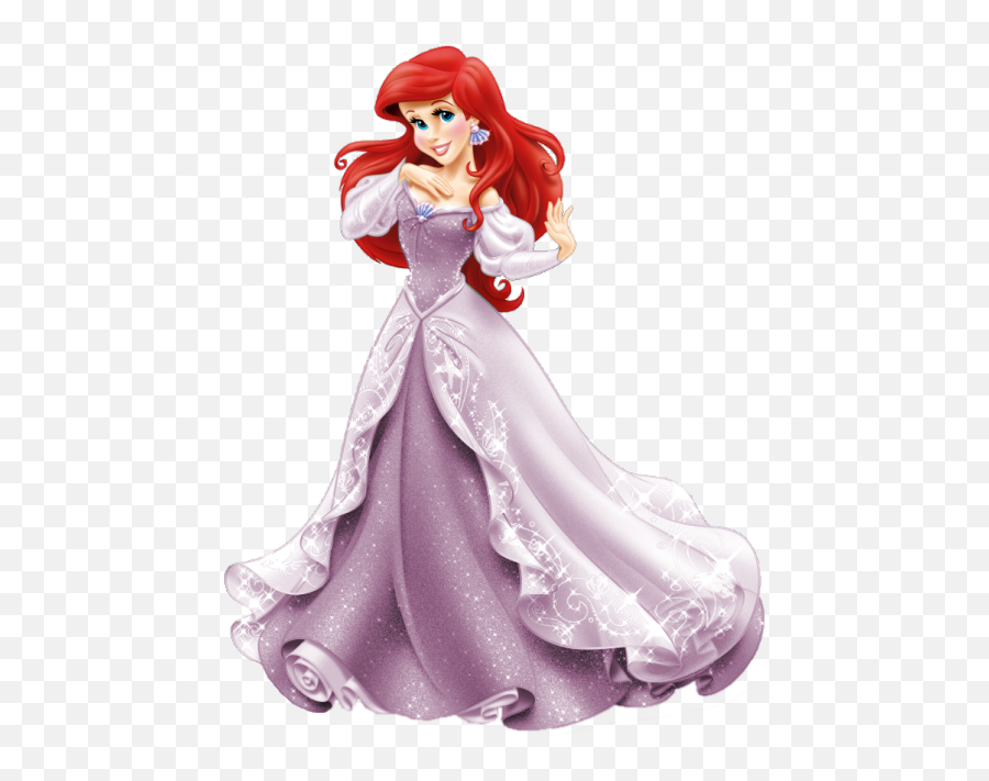 Disney - Ariel Princess Emoji,Disney Emoji Fabric