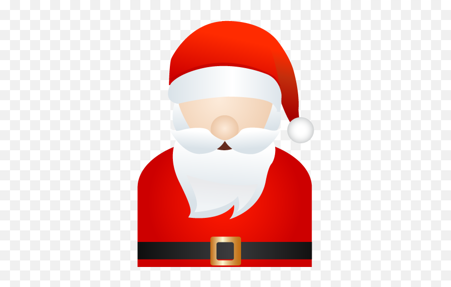 Santa Icon Christmas People Iconset Dapino - Icon Emoji,Santa Emoji