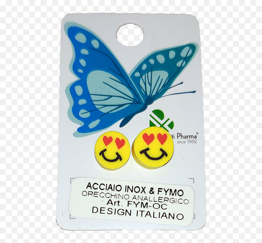 Borghetti Pharma Orecchini Anallergici - Happy Emoji,Emoticon Raffreddore