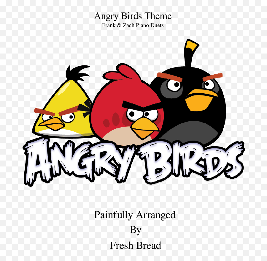 Download Hd Angry Birds Theme - Angry Birds Theme Png Emoji,Emoji 2 Angry Birds