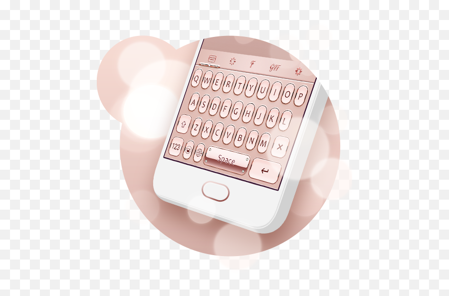 Rose Gold Keyboard Theme 300 Download Android Apk Aptoide - Office Equipment Emoji,Emoji Keyboard For Galaxy S7