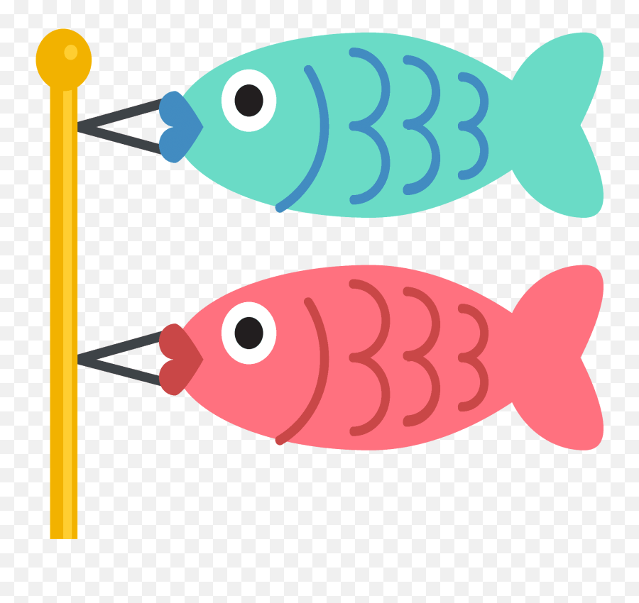 Carp Streamer Emoji High Definition Big Picture And - Emoji Koi,Apple Fish Emoji