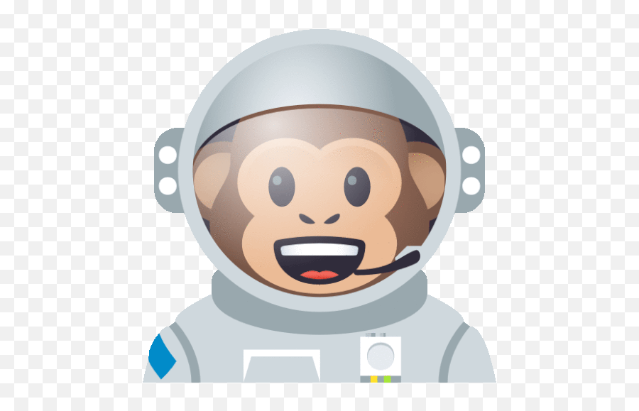 Astronaut Monkey Joypixels Gif - Astronautmonkey Monkey Joypixels Discover U0026 Share Gifs Cartoon Astronaut Monkey Gif Emoji,Raccoon Emoji Facebook