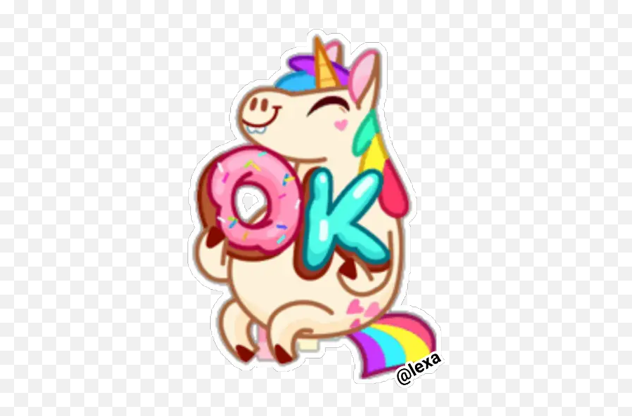 Sticker Maker - Rainbow Unicorn Happy Emoji,Emoticon Unicornio Whatsapp