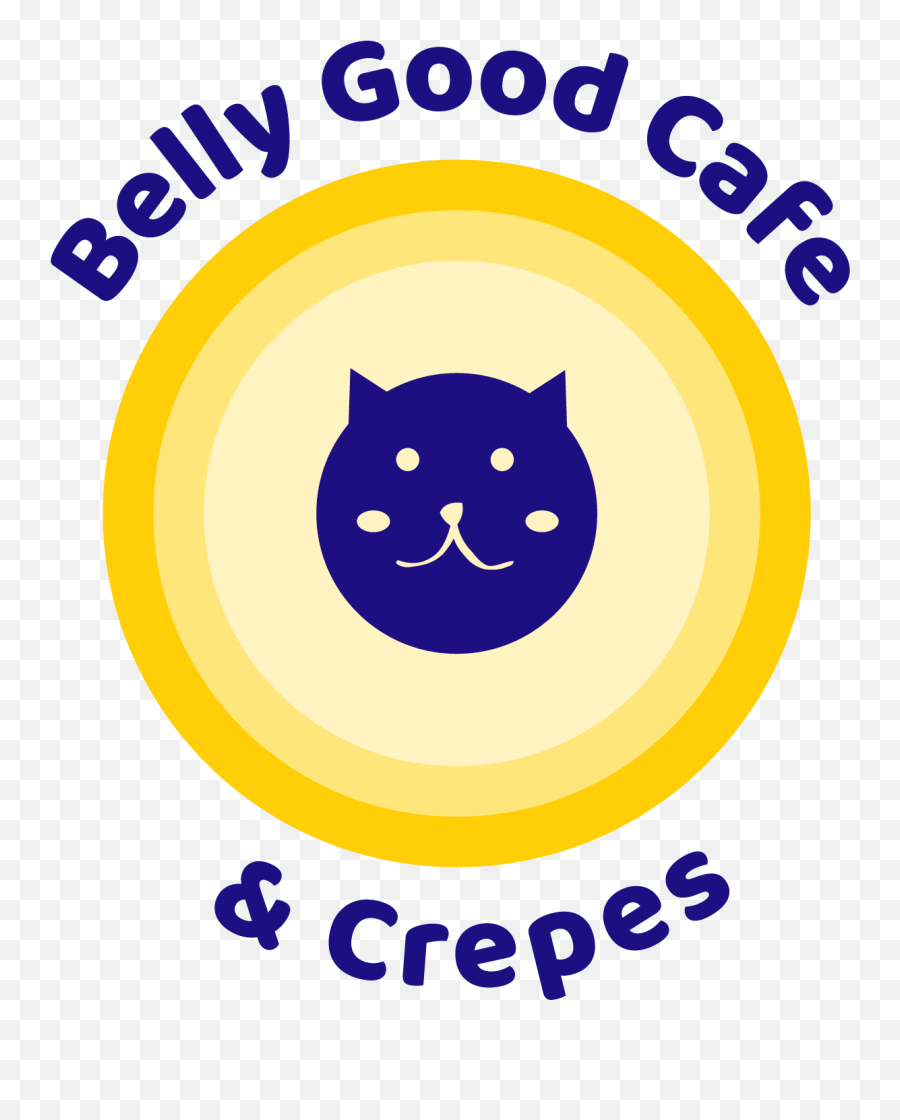 Belly Good Cafe U0026 Crepes Rebrand On Behance - Dot Emoji,W Emoticon