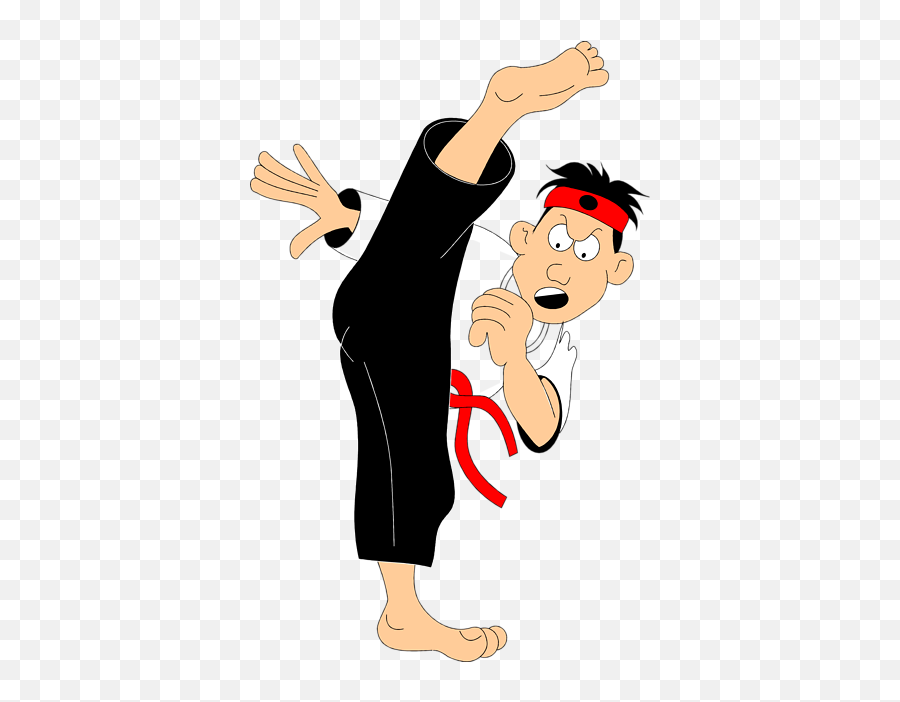 Karate Kick Clipart Free Images 2 - Png Kick Emoji,Martial Arts Emoji