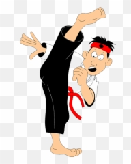Karate Kick Clipart Free Images 2 - Png Kick Emoji,Martial Arts Emoji