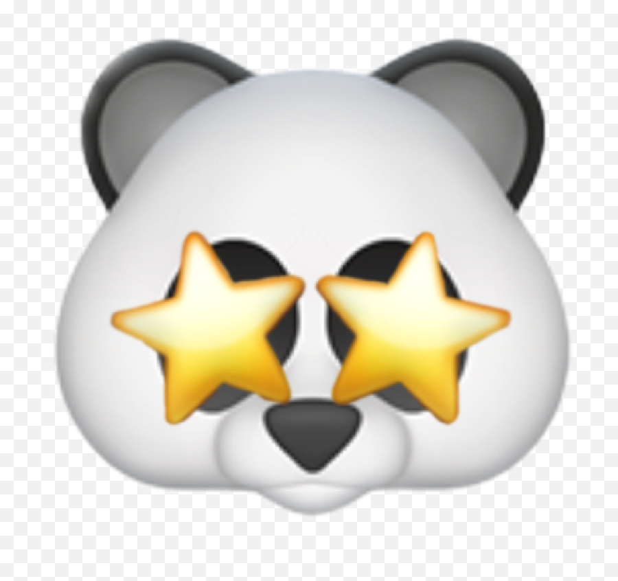 Panda Emoji Sticker - Iphone Panda Emoji Png,Panda Emoji Clipart