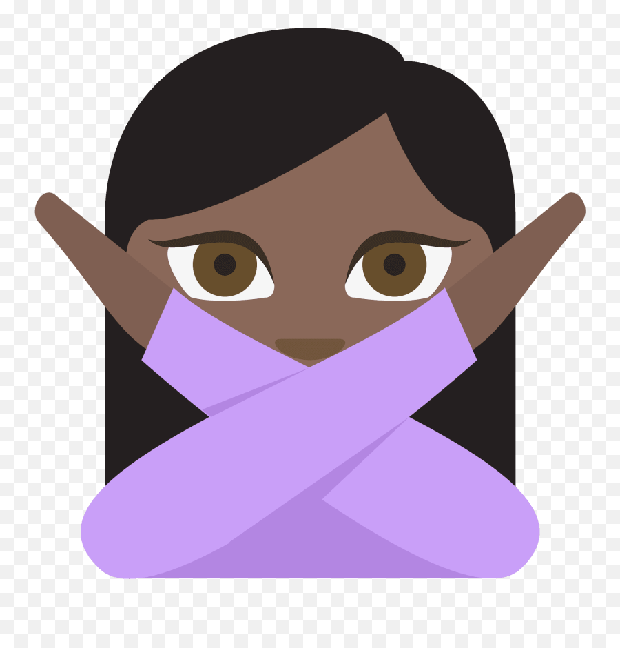 Person Gesturing No Emoji Clipart Free Download Transparent - Emoji,No Emoji Png