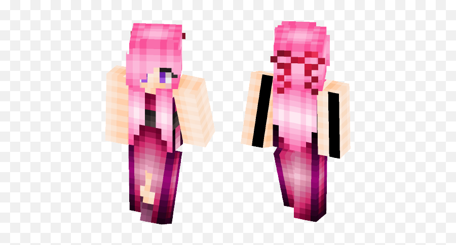 Download Pink Dress Girl Minecraft Skin For Free - Minecraft Skin Girl Daenerys Emoji,Piank Girl With Super Emotions