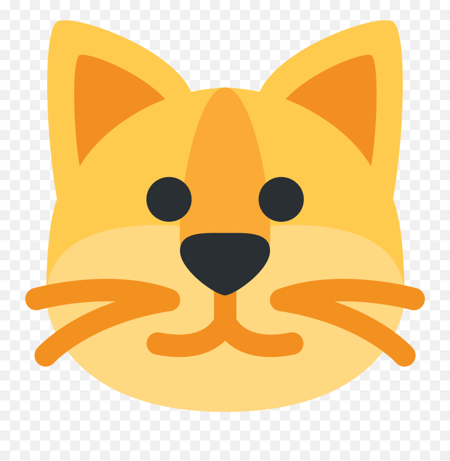 Cat Face - Cat Face Emoji Twitter,Cat Emojis