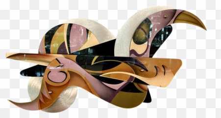 Shlomi Haziza Huge Lucite Metal - Wall Sculptures Shlomi Haziza Artist Acrylic Wall Art Emoji,Color Abstract Sculpture Emotion