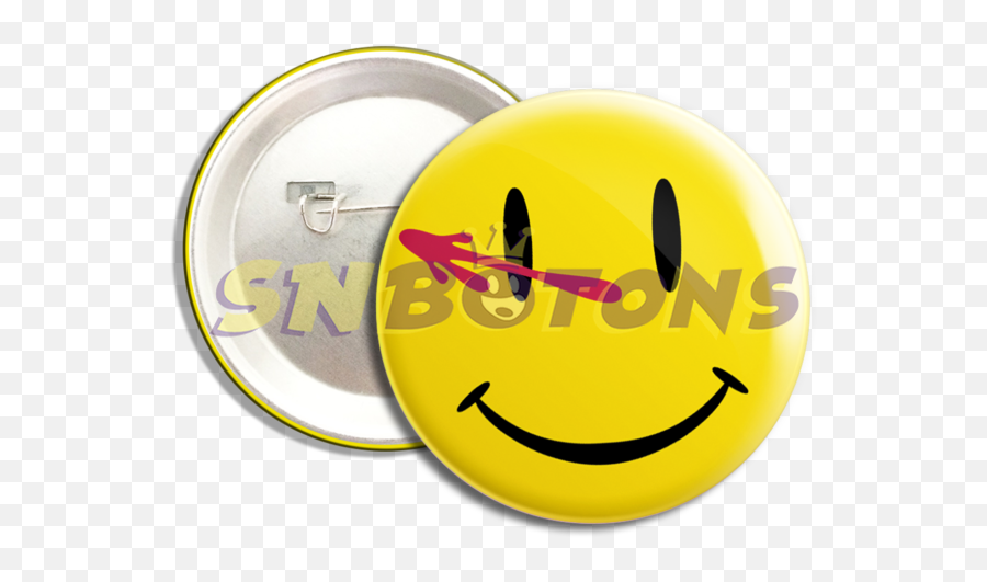 Boton - Botton Smile Comediante Bóton Comediante Emoji,Dc Comics Emoji