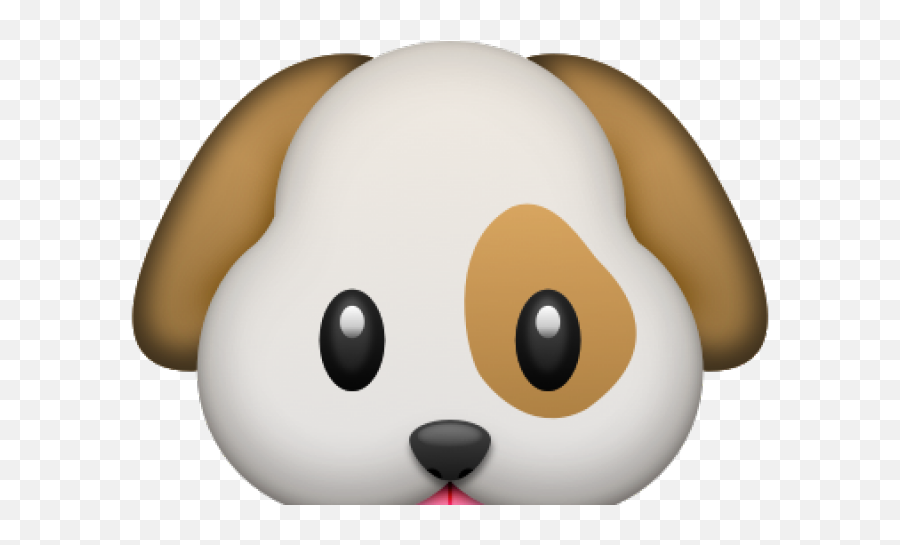 Puppy Clipart Emoji - Hund Emoji Transparent Cartoon Jingfm Puppy Face Clipart,Iphone Face Emojis Blushing