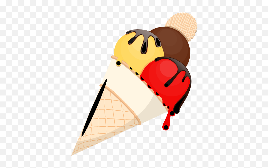 Ice Cream Cornet Dessert Balls - Cone Emoji,Ice Cream Sandwich Emoticons