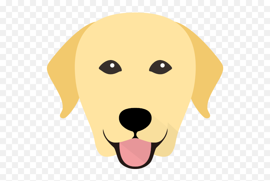 Personalised Labrador Retriever Gifts - Golden Retriever Vector Yappy Emoji,Happy Birthday Emoticons With Labrador Retriever