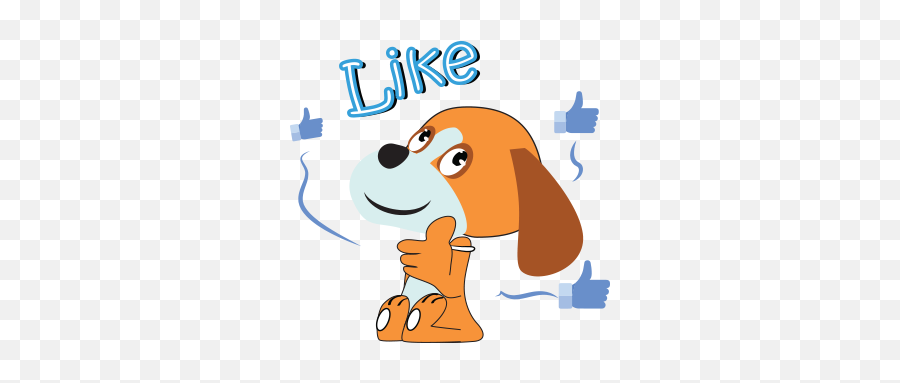 Puppy Love Emoji Stickers - Happy,Puppy Emoji