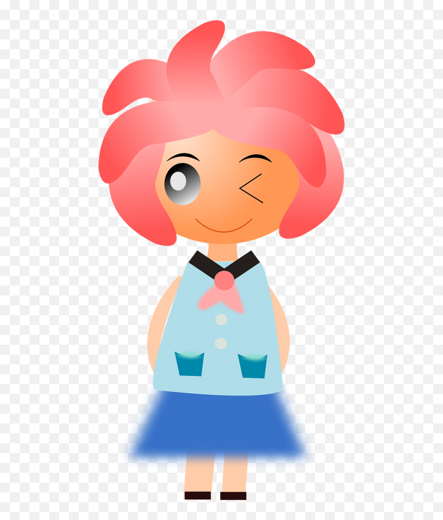 Wink Public Domain Image Search - Freeimg Happy Emoji,Red Head Woman Cartoon Emoji