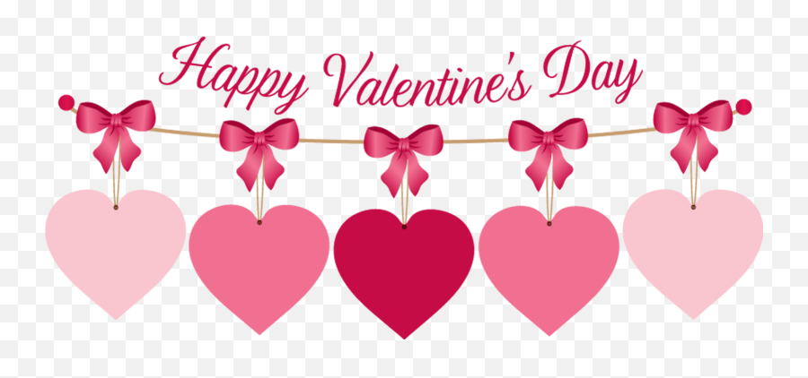 Valentine Clipart Message Valentine Message Transparent - Happy Valentines Day Banner Emoji,Valentines Day Emoticons