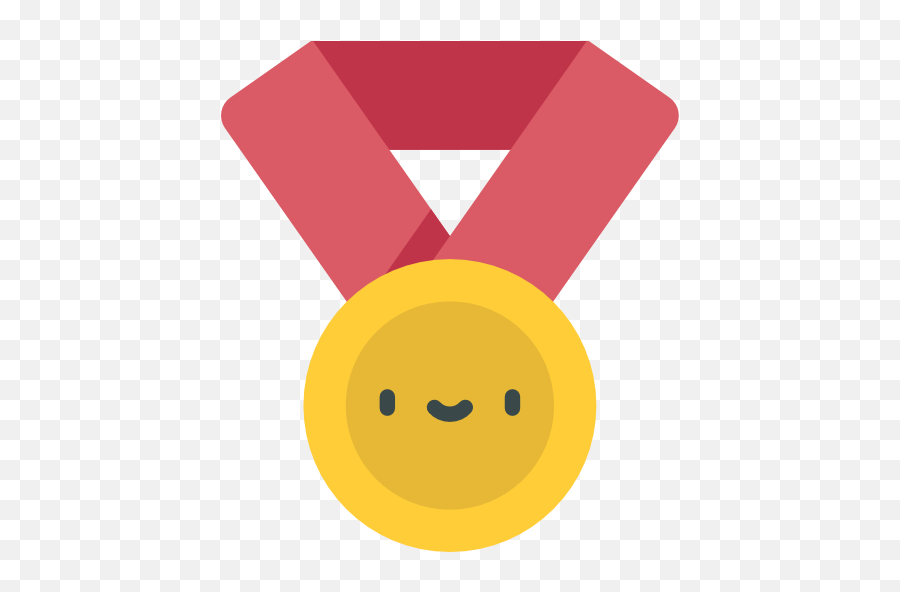 Free Icon - Happy Emoji,Emoticon Medal