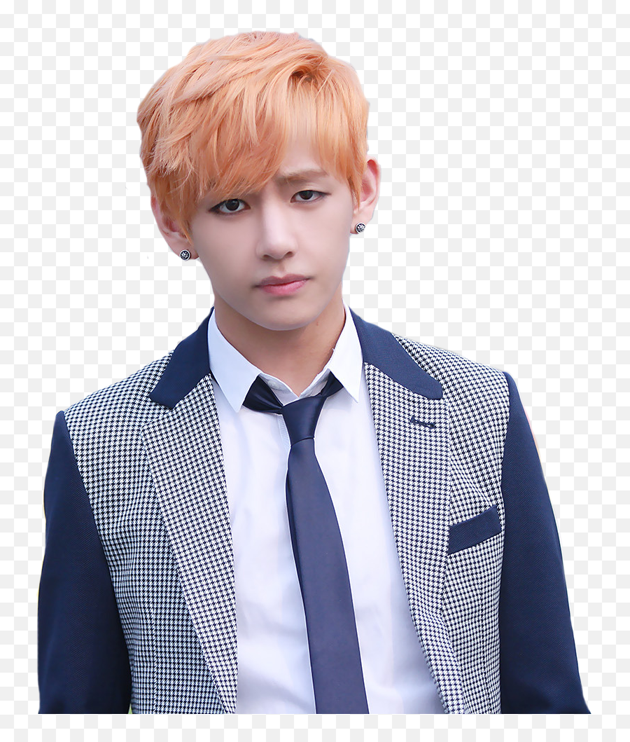 Bts V Kim Taehyung Png Background Image - Taehyung Png 4k Emoji,Bts V As An Emojis